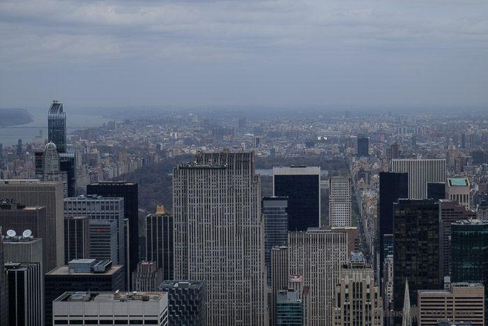 Vistas de Central Park desde el Empire State